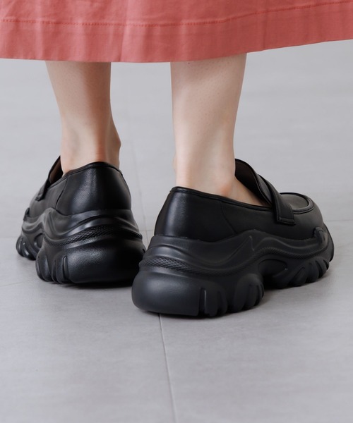 HIMIKO(ヒミコ)の「【HIMIKO】【ZOZOTOWN限定】本革スニーカーソールローファー/660101(ローファー・レディース・ブラック・22.0cm/22.5cm/23.0cm/23.5cm/24.0cm/24.5cm/25.0cm/25.5cm)」の7枚目の写真