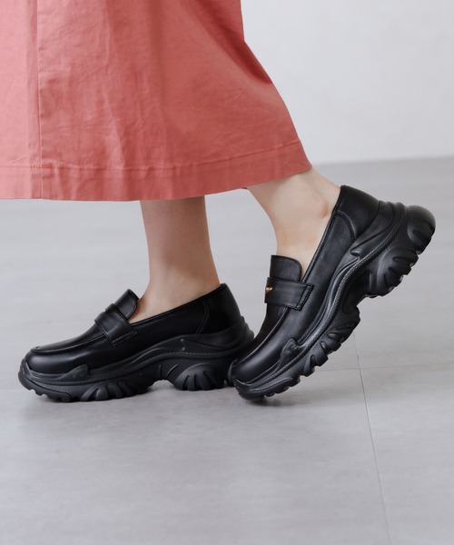 HIMIKO(ヒミコ)の「【HIMIKO】【ZOZOTOWN限定】本革スニーカーソールローファー/660101(ローファー・レディース・ブラック・22.0cm/22.5cm/23.0cm/23.5cm/24.0cm/24.5cm/25.0cm/25.5cm)」の12枚目の写真