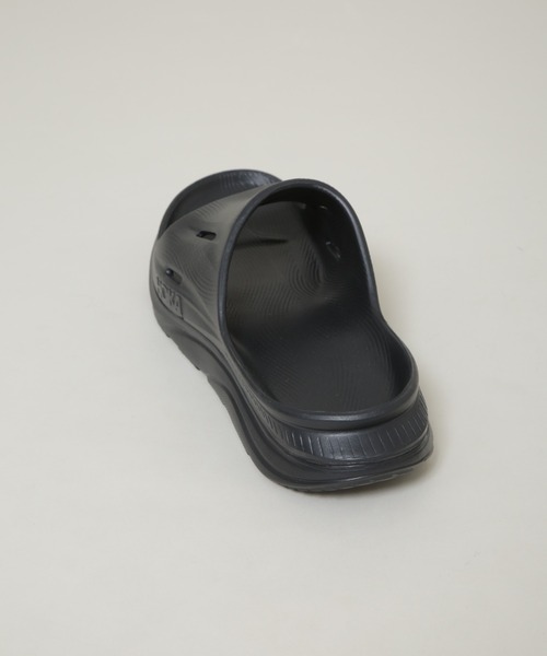 HOKA(ホカ)の「HOKA/U ORA RECOVERY SLIDE 3(サンダル・メンズ・ブラック・26/27/28)」の5枚目の写真