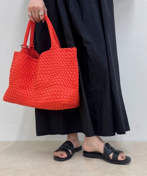 eness（エネス）の「【ENESS/ エネス】クロスカバーサンダル（サンダル・レディース・ベージュ/ブラック・38/37/36）」の4枚目の写真