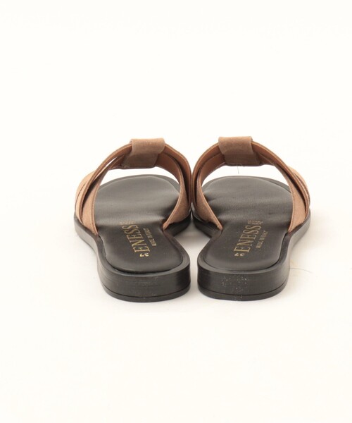 eness（エネス）の「【ENESS/ エネス】クロスカバーサンダル（サンダル・レディース・ベージュ/ブラック・38/37/36）」の10枚目の写真