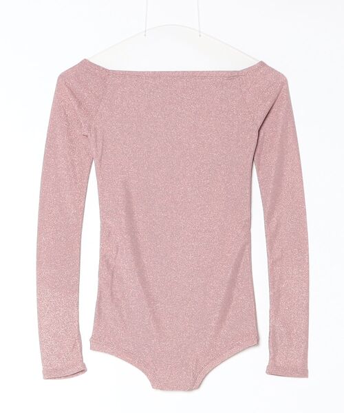 DLESS(ドレス)の「Offshoulder bodysuits/オフショルダーボディスーツ(Tシャツ/カットソー・レディース・ピンク系その他・XS/S)」の2枚目の写真