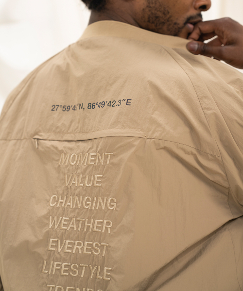 KALAPATTHAR(カラパタール)の「Nylon Seam Line Round Shirt - BEIGE(スウェット・メンズ・その他・LARGE/MEDIUM)」の3枚目の写真