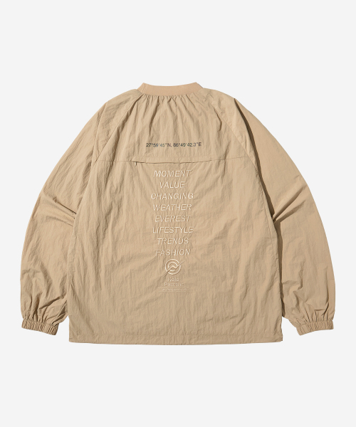KALAPATTHAR(カラパタール)の「Nylon Seam Line Round Shirt - BEIGE(スウェット・メンズ・その他・LARGE/MEDIUM)」の5枚目の写真