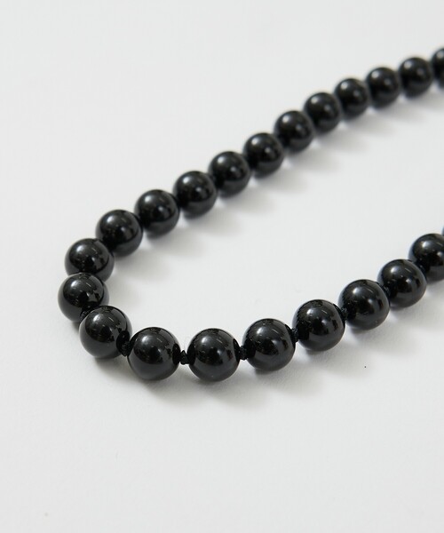 Rouge vif(ルージュヴィフ)の「【OCUCCI jewelry/オクチ ジュエリー】Stone Choker-onyx オキニスチョーカーネックレス(チョーカー・レディース・ブラック・フリー)」の21枚目の写真