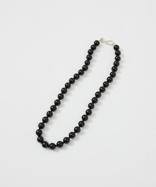 Rouge vif(ルージュヴィフ)の「【OCUCCI jewelry/オクチ ジュエリー】Stone Choker-onyx オキニスチョーカーネックレス(チョーカー・レディース・ブラック・フリー)」の9枚目の写真