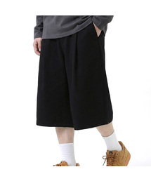 UNDEROFF（アンダーオフ）の「バルーンカーブドスウェットバミューダパンツブラック（その他パンツ）」