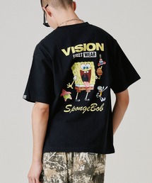 VISION STREET WEAR(���B�W�����X�g���[�g�E�F�A)�̃X�|���W�E�{�u�R���{ Multi Tee / �}���`�O���t�B�b�N S/S T�V���c(T�V���c/�J�b�g�\�[)