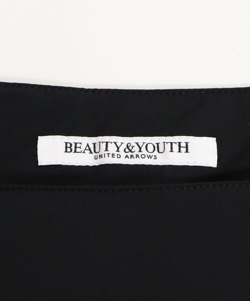 BEAUTY&YOUTH UNITED ARROWS（ビューティーアンドユースユナイテッドアローズ）の「【WEB限定 Wardrobe DAILY MINIMAL】ギャザーノースリーブ オールインワン 接触冷感 UVカット はっ水（つなぎ/オールインワン・レディース・ブラック/ダークブラウン・M/S）」の21枚目の写真