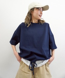 【全色待望の再入荷!!】ギャザーヘムショートスリーブT
