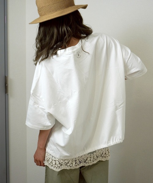 全色待望の再入荷！！】ギャザーヘムショートスリーブT（Tシャツ
