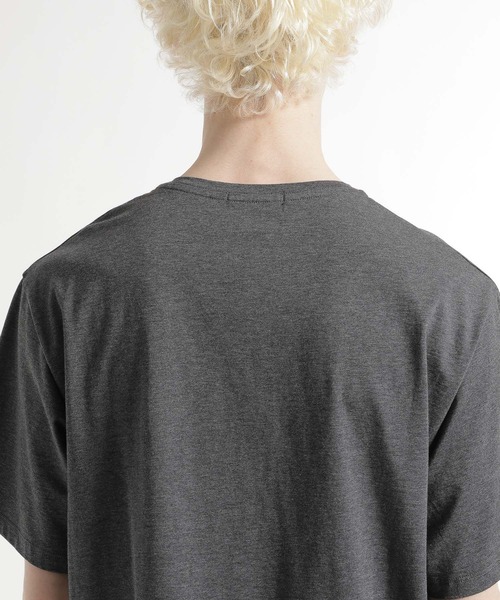 HARE(ハレ)の「【WEB限定 接触冷感】ユルネックVネックカット(HARE)(Tシャツ/カットソー・メンズ・ホワイト/ブラック/グレー・SMALL/MEDIUM)」の9枚目の写真