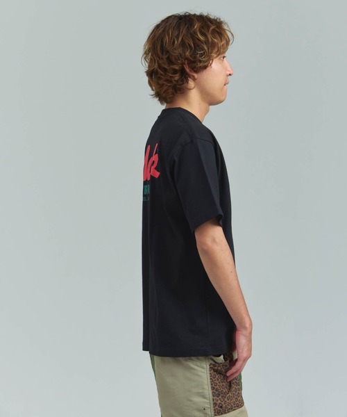 HOUSTON(ヒューストン)の「HOUSTON-MACKTRUCKS HEAVYWEIGHT PT TEE②(Tシャツ/カットソー・メンズ・ブラック/ホワイト・L/M)」の15枚目の写真