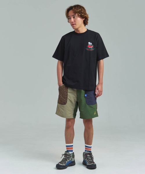HOUSTON(ヒューストン)の「HOUSTON-MACKTRUCKS HEAVYWEIGHT PT TEE②(Tシャツ/カットソー・メンズ・ブラック/ホワイト・L/M)」の22枚目の写真