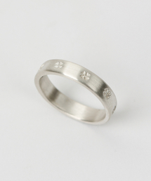 GRAYNOISE（グレイノイズ）の「Clover simple rail ring W (925 silver)（リング）」