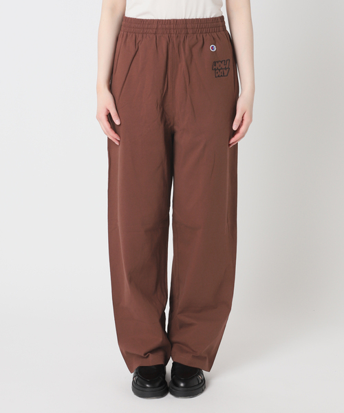Champion（チャンピオン）の「別注【CHAMPION*JOURNAL STANDARD by HOLIDAY】 16s/1 Jersey PANT（スウェットパンツ・レディース・ブラック系その他/チャコールグレー/ネイビー/ブラウン/ピンク・FREE）」の13枚目の写真