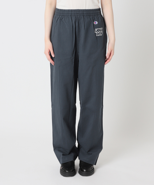 Champion（チャンピオン）の「別注【CHAMPION*JOURNAL STANDARD by HOLIDAY】 16s/1 Jersey PANT（スウェットパンツ・レディース・ブラック系その他/チャコールグレー/ネイビー/ブラウン/ピンク・FREE）」の6枚目の写真
