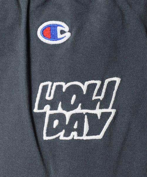 Champion（チャンピオン）の「別注【CHAMPION*JOURNAL STANDARD by HOLIDAY】 16s/1 Jersey PANT（スウェットパンツ・レディース・ブラック系その他/チャコールグレー/ネイビー/ブラウン/ピンク・FREE）」の7枚目の写真
