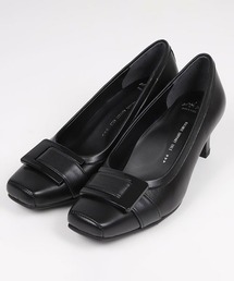 with width（ウィズウィズ）の「With Width（ウィズウィズ）バックルデザインパンプス（パンプス）」