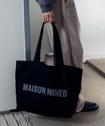 MAISON MINED（メゾンミネド）の「MAISON ECO BAG BLACK（ショルダーバッグ）」