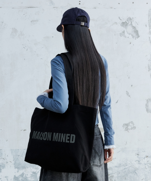 MAISON MINED（メゾンミネド）の「MAISON ECO BAG BLACK（ショルダーバッグ・メンズ・その他・FREE）」の3枚目の写真