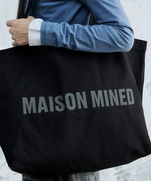 MAISON MINED（メゾンミネド）の「MAISON ECO BAG BLACK（ショルダーバッグ・メンズ・その他・FREE）」の5枚目の写真