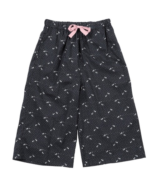 TETE(テット)の「【TETE SELECTION】7分丈リップルプリントパンツ/総柄 ウエストゴム リラックス 涼しい(その他パンツ・レディース・ブラック/グレー/ネイビー・X-LARGE/LARGE/MEDIUM)」の9枚目の写真