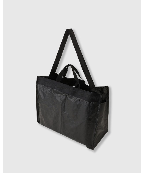 THINGS THAT MATTER(シングス ザット マター)の「TWO-WAY LEISURE TOTE / ツーウェイ レジャー トート(ショルダーバッグ・レディース・シルバー/ブラック/ブラック×レッド・FREE)」の19枚目の写真