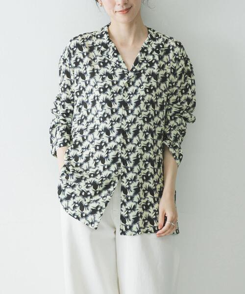 URBAN RESEARCH(アーバンリサーチ)の「WAXMAN BROTHERS PIJAMA SHIRTS(シャツ/ブラウス・レディース・イエロー系その他/ホワイト系その他・MEDIUM)」の1枚目の写真