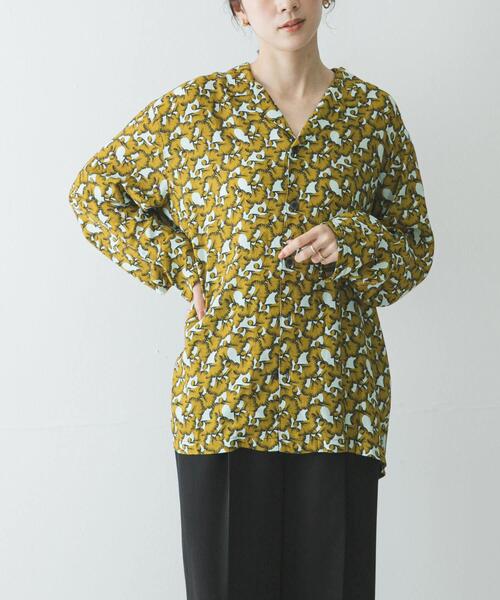 URBAN RESEARCH(アーバンリサーチ)の「WAXMAN BROTHERS PIJAMA SHIRTS(シャツ/ブラウス・レディース・イエロー系その他/ホワイト系その他・MEDIUM)」の12枚目の写真