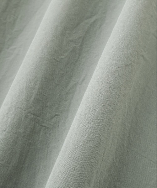 MHL.(エムエイチエル)の「SANDED COTTON LINEN(ワンピース・レディース・スモークグレー/ブラック・1/2)」の10枚目の写真