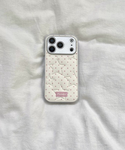 Vini(ヴィニ)の「星柄 ドット キルティング iPhone ケース 13.14.15.16.17.17pro(スマホケース/カバー・レディース・イエロー/ホワイト/ピンク・iPhone 13/iPhone 15/iPhone 16/iPhone 17/iPhone 17 Pro/iPhone 14/iPhone 16 Pro)」の7枚目の写真