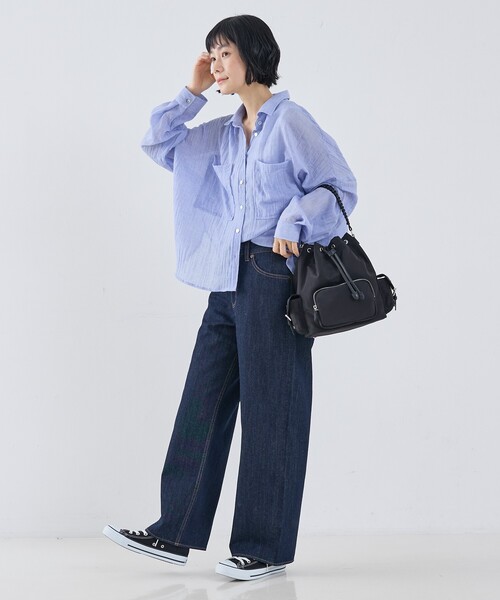 collex(コレックス)の「3WAY撥水ナイロンミニリュック(バックパック/リュック・レディース・グレイッシュベージュ/ブラック・フリー)」の17枚目の写真