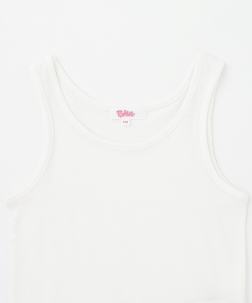PINK-latte（ピンクラテ）の「【接触冷感(インナーのみ）】ワッペンメッシュ半袖T＋タンクセット（Tシャツ/カットソー・キッズ・サックスブルー/オフホワイト/ブラック・130cm/140cm/120cm/160cm/150cm）」の22枚目の写真
