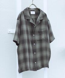 URBAN RESEARCH Sonny Label | オーバーダイチェックショートスリーブシャツ(シャツ/ブラウス)