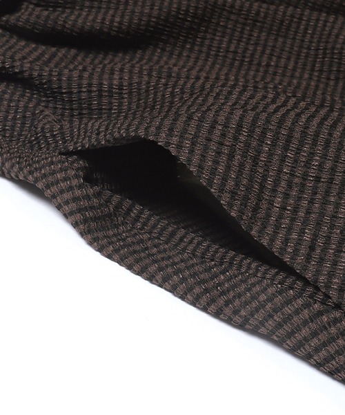 coca(coca)(コカ)の「クレープシャーリングワンピース(ワンピース・レディース・ブラウン/ブラック・L/M/S)」の16枚目の写真