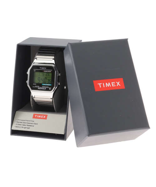 TIMEX(タイメックス)の「TIMEX CLASSIC DIGITAL tx-t78587 Silver(アナログ腕時計・レディース・シルバー・FREE)」の8枚目の写真