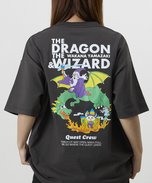 古着大好きさん専用 限定展開 Wakana Yamazaki×FREAK'S STORE THE DRAGON & WIZARD バック