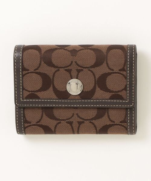 ブランド古着】シグネチャー柄 財布（財布）｜COACH（コーチ）の 