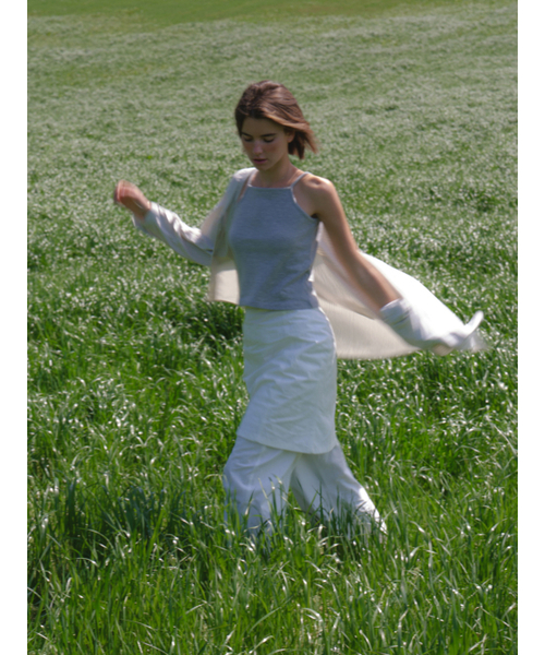 THEMITTEN(ザ・ミトン)の「Ceder midi skirt (white)(スカート・レディース・その他・SMALL/MEDIUM)」の2枚目の写真
