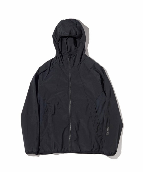 ARTA MECHANICS(エーアールティーエーメカニクス)の「ARTA TRAINING WEAR STRETCH WOVEN JACKET(エーアールティーエー トレーニング ウェア ストレッチウーブン ジャケット)(パーカー・メンズ・ブラック・L/M/XL)」の3枚目の写真