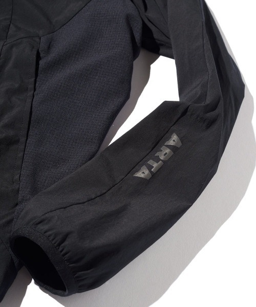ARTA MECHANICS(エーアールティーエーメカニクス)の「ARTA TRAINING WEAR STRETCH WOVEN JACKET(エーアールティーエー トレーニング ウェア ストレッチウーブン ジャケット)(パーカー・メンズ・ブラック・L/M/XL)」の5枚目の写真