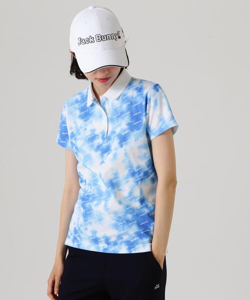 Jack Bunny!!(ジャックバニー)の「【Jack Bunny!!】HyperHelix 変形メッシュ半袖ポロシャツ(ポロシャツ・レディース・ブルー/オレンジ/ホワイト・LARGE/SMALL/MEDIUM)」の11枚目の写真
