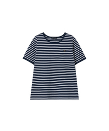装飾ストライプ半袖Tシャツ AS2CT465
