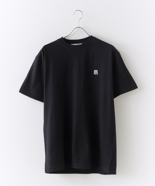ROOPTOKYO（ループトウキョウ）の「オリジナルチームロゴ胸ワッペンTシャツ 半袖 クルーネック ハイグレードコットン 5.6oz 丸胴 シンプル ミドル丈 クロップド丈 短丈 メンズ レディース ユニセックス 秋 秋服 2026年秋冬（Tシャツ/カットソー・メンズ・ホワイト/ブラック/チャコール/ブルー/ライトピンク・S/M/L/XL）」の20枚目の写真