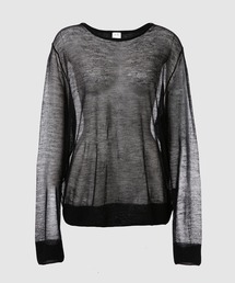 GAUZE KNIT/MIST CASHMERE