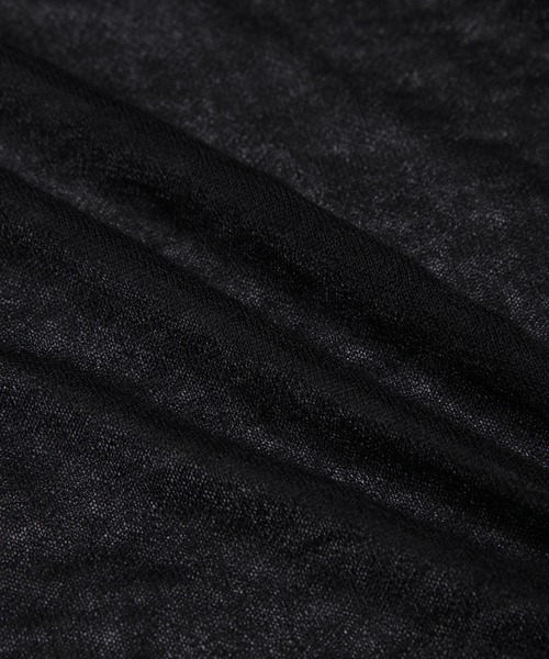seya.（セヤ）の「GAUZE KNIT/MIST CASHMERE（ニット/セーター・レディース・ブラック・2/1）」の5枚目の写真