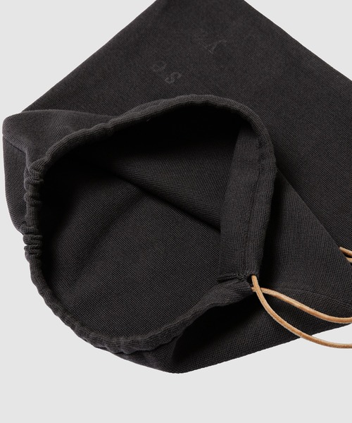 seya.（セヤ）の「GAUZE KNIT/MIST CASHMERE（ニット/セーター・レディース・ブラック・2/1）」の9枚目の写真