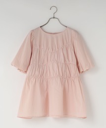 LOWRYS FARM | アシメティアードチュニックＳＳ　1049042(シャツ/ブラウス)