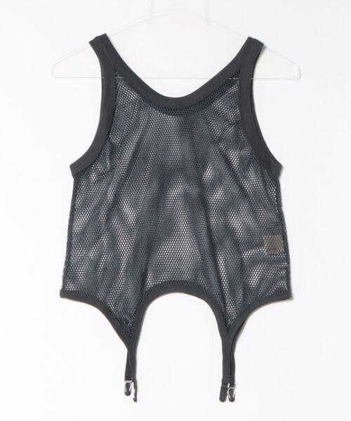 anuke(アンヌーク)の「anuke Vintage Mesh Tanktop(タンクトップ・レディース・ダークグレー・FREE)」の9枚目の写真
